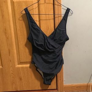 Navy blue Cupshe swimsuit, size M
